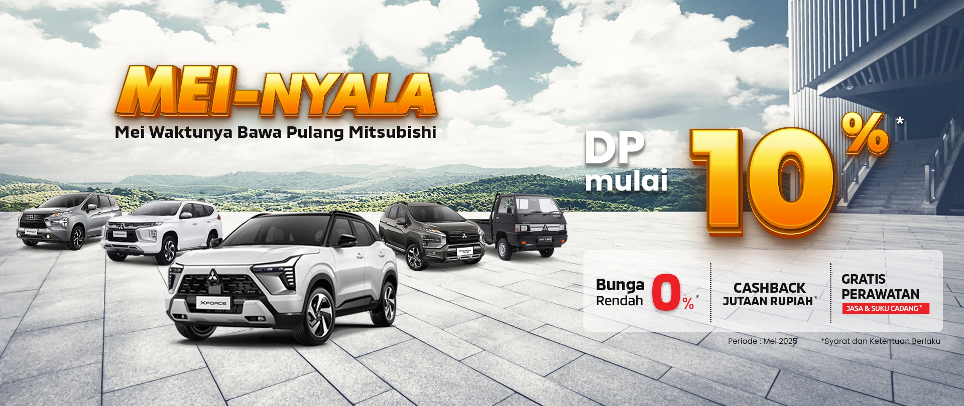 Harga, promo dan simulasi kredit Mitsubishi Medan 2025